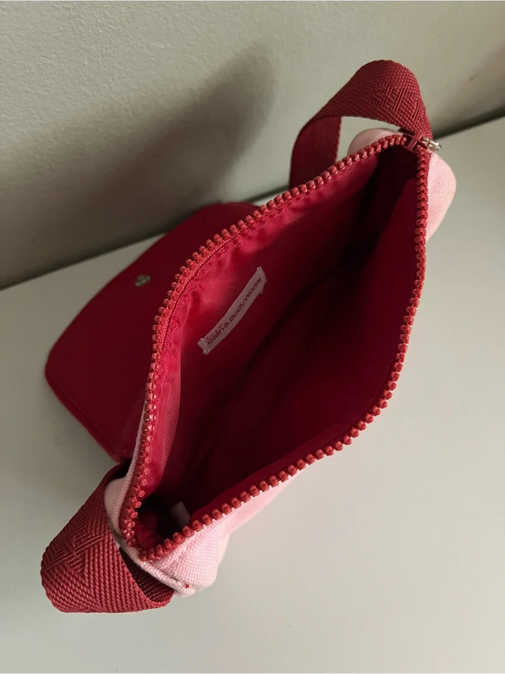 AMERICAN GIRL Bag Girls Bath and Body Works Pink Red Stars AG Doll Shoulder Tote